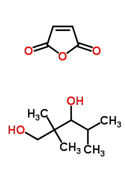 2,5-߻૶ͪ 2,2,4-׻-1,3-ľۺṹʽ_25085-65-8ṹʽ