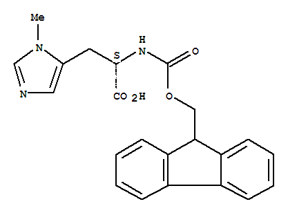 Fmoc-l-his(3-me)-ohṹʽ_252049-16-4ṹʽ