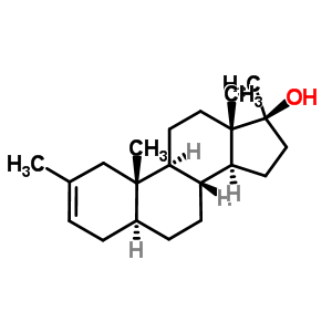 2,17-׻-5alpha--2-ϩ-17beta-ṹʽ_2527-18-6ṹʽ