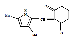 (9ci)-2-[(3,5-׻-1H--2-)Ǽ׻]-1,3-ͪṹʽ_259544-81-5ṹʽ