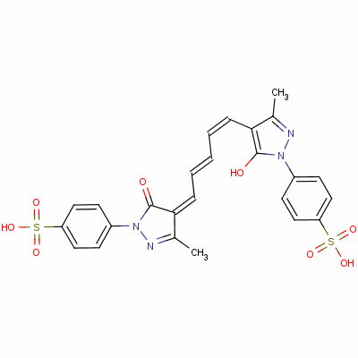 4-[4,5--4-[5-[5-ǻ-3-׻-1-(4-ᱽ)-1H--2--]-2,4-ϩ]-3-׻-5--1H--1-]ṹʽ_27969-56-8ṹʽ