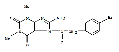 (9ci)-8--7-[(4-屽)]-3,7--1,3-׻-1H--2,6-ͪṹʽ_3649-36-3ṹʽ