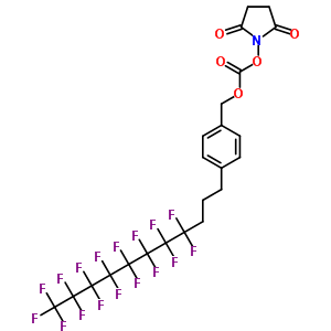 N-[4-(3,3,4,4,5,5,6,6,7,7,8,8,9,9,10,10,10-ʮ߷)л̼]ǰṹʽ_556050-49-8ṹʽ