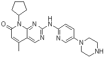 8--5-׻-2-[[5-(1-)-2-]]-ल[2,3-d]-7(8h)-ͪṹʽ_571190-22-2ṹʽ