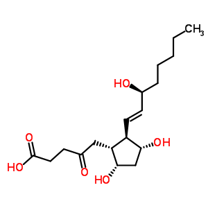 (1R,2R,3R,5S)-3,5-ǻ-2-[(1E,3S)-3-ǻ-1-ϩ-1-]-gamma--ṹʽ_64700-71-6ṹʽ