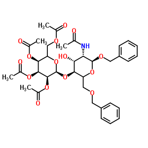 2--4-O-(2,3,4,6--O---D-૰ǻ)-1,6--O-л-2---D-սṹʽ_71208-01-0ṹʽ