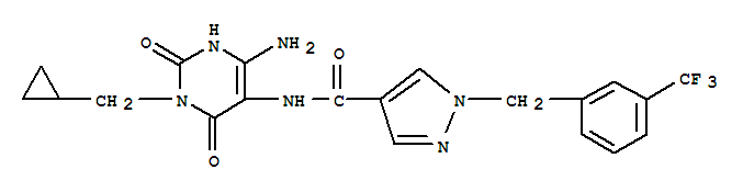 n-[4--1-(׻)-1,2,3,6--2,6--5-]-1-[[3-(׻)]׻]-1H--4-ṹʽ_752222-86-9ṹʽ