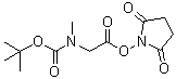 Boc-Sar-Osuṹʽ_80621-90-5ṹʽ