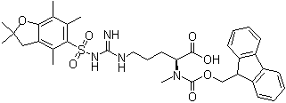 Fmoc-n-me-arg(pbf)-ohṹʽ_913733-27-4ṹʽ