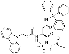 Fmoc-L-Asn(Trt)-L-Ser[PSI(Me,Me)Pro]-OHṹʽ_920519-33-1ṹʽ