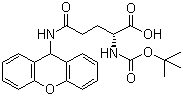 Boc-D-Gln(Xan)-OHṹʽ_99092-88-3ṹʽ