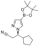 (BETAR)-BETA--4-(4,4,5,5-ļ׻-1,3,2-f-2-)-1H--1-ṹʽ_1146629-84-6ṹʽ