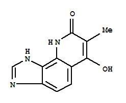 (9ci)-1,9--6-ǻ-7-׻-8H-[4,5-h]-8-ͪṹʽ_254986-80-6ṹʽ