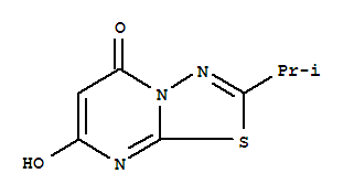 (9Ci)-7-ǻ-2-(1-׻һ)-5H-1,3,4-[3,2-A]-5-ͪṹʽ_339012-62-3ṹʽ