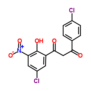 1-(5--2-ǻ-3-)-3-(4-ȱ)-1,3-ͪṹʽ_357166-57-5ṹʽ