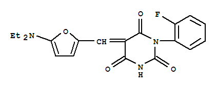 5-[[5-(һ)-2-߻]Ǽ׻]-1-(2-)-2,4,6(1H,3h,5h)-ͪṹʽ_367465-34-7ṹʽ