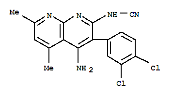 (9ci)-[4--3-(3,4-ȱ)-5,7-׻-1,8--2-]-ṹʽ_393127-09-8ṹʽ