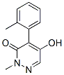 (9CI)-5-ǻ-2-׻-4-(2-׻)-3(2H)-ͪṹʽ_503454-50-0ṹʽ