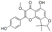 (-)-8,9--5-ǻ-2-(4-ǻ)-3--8,9,9-׻-4H-߻૲[2,3-h]-1--4-ͪṹʽ_50868-48-9ṹʽ