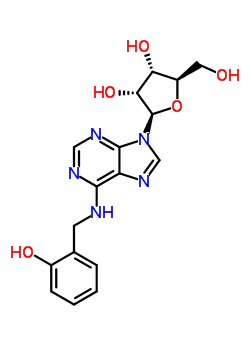 6-(2-ǻл)-9-beta-d-߻ʽṹʽ_50868-58-1ṹʽ