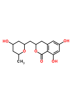 (3R)-3,4--6,8-ǻ-3-[[(2r,6s)--4-ǻ-6-׻-2H--2-]׻]-1H-2--1-ͪṹʽ_51484-09-4ṹʽ