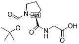 Boc-pro-gly-ohṹʽ_51785-82-1ṹʽ