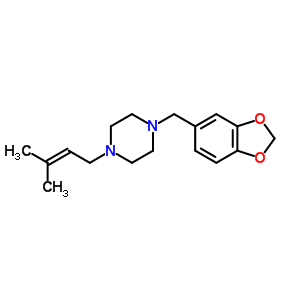 1-(3-׻-2-ϩ)-4-(3,4-Ǽ׻л)ຽṹʽ_55436-39-0ṹʽ