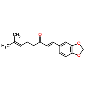 7-׻-1-(3,4-Ǽ׻)-1,6-ϩ-3-ͪṹʽ_56751-03-2ṹʽ