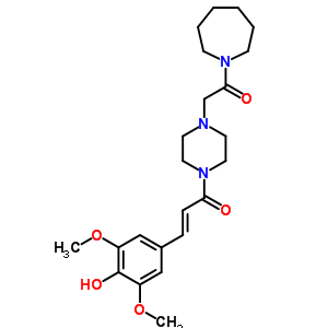 1-[4-[2-(-1H-Ӹ-1-)-2-һ]-1-]-3-(4-ǻ-3,5-)-2-ϩ-1-ͪṹʽ_57061-77-5ṹʽ