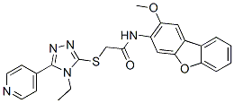 (9ci)-2-[[4-һ-5-(4-)-4H-1,2,4--3-]]-n-(2--3-߻)-ṹʽ_578001-72-6ṹʽ