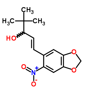 1-(4,5-Ǽ׻-2-)-4,4-׻-1-ϩ-3-ṹʽ_58345-07-6ṹʽ