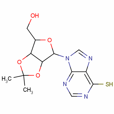 6-ϻ-9-(2,3-O-Ǳ--D-߻ૺǻ)ʽṹʽ_5856-48-4ṹʽ