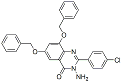 3--2-(4-ȱ)-6,8-˫()-4(3H)-ͪṹʽ_60186-45-0ṹʽ