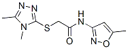 (9ci)-2-[(4,5-׻-4H-1,2,4--3-)]-n-(5-׻-3-f)-ṹʽ_603070-93-5ṹʽ