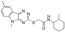 (9ci)-2-[(5,8-׻-5H-1,2,4-າ[5,6-b]-3-)]-n-(2-׻)-ṹʽ_603946-46-9ṹʽ