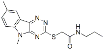 (9ci)-2-[(5,8-׻-5H-1,2,4-າ[5,6-b]-3-)]-n--ṹʽ_603946-51-6ṹʽ