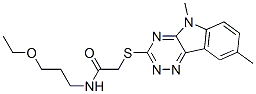 (9ci)-2-[(5,8-׻-5H-1,2,4-າ[5,6-b]-3-)]-n-(3-)-ṹʽ_603946-53-8ṹʽ