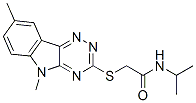 (9ci)-2-[(5,8-׻-5H-1,2,4-າ[5,6-b]-3-)]-n-(1-׻һ)-ṹʽ_603946-54-9ṹʽ