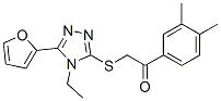 (9ci)-1-(3,4-׻)-2-[[4-һ-5-(2-߻)-4H-1,2,4--3-]]-ͪṹʽ_606111-55-1ṹʽ