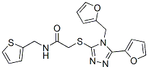 (9ci)-2-[[5-(2-߻)-4-(2-߻ૼ׻)-4H-1,2,4--3-]]-n-(2-Լ׻)-ṹʽ_606111-82-4ṹʽ