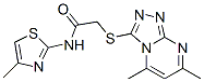 (9ci)-2-[(5,7-׻-1,2,4-[4,3-a]-3-)]-n-(4-׻-2-)-ṹʽ_606121-13-5ṹʽ