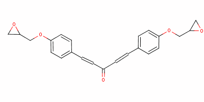 1,5-˫[4-(2,3-)]-1,4-ϩ-3-ͪṹʽ_60618-05-5ṹʽ