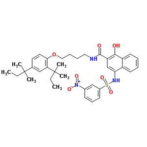 N-[4-[2,4-˫(1,1-׻)]]-1-ǻ-4-[[(3-)]]-2-ṹʽ_63149-45-1ṹʽ