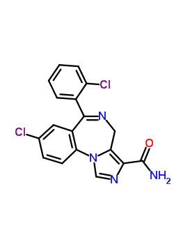 8--6-(2-ȱ)-4H-(1,5-a)(1,4)-׿-3-ṹʽ_63176-94-3ṹʽ