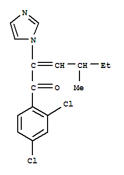 1-(2,4-ȱ)-2-(1H--1-)-4-׻-2-ϩ-1-ͪṹʽ_82013-28-3ṹʽ