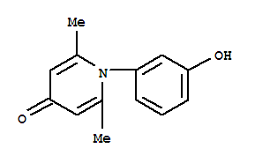 (9ci)-1-(3-ǻ)-2,6-׻-4(1H)-ͪṹʽ_823176-21-2ṹʽ