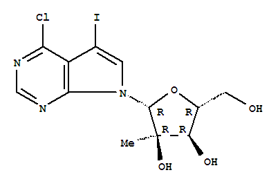 4--5--7-(2-c-׻-beta-d-߻)-7h-[2,3-d]ऽṹʽ_847551-48-8ṹʽ