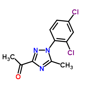 3--1-(2,4-ȱ)-5-׻-1,2,4-ṹʽ_854737-98-7ṹʽ