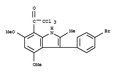 1-[3-(4-屽)-4,6--2-׻-1H--7-]-2,2,2--ͪṹʽ_869960-02-1ṹʽ