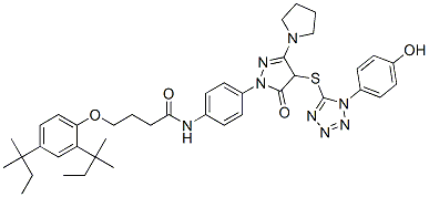 N-[4-[4,5--4-[1-(4-ǻ)-1H--5-]-5--3--1H--1-]]-4-(2,4-)ṹʽ_107047-28-9ṹʽ